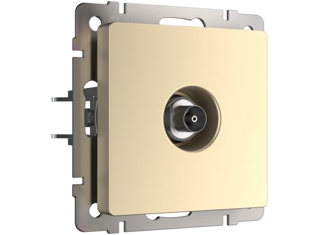 ТВ-розетка оконечная (шампань) W1183011