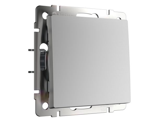 W1113006/ Перекрестный выключатель одноклавишный (серебряный) W1113006