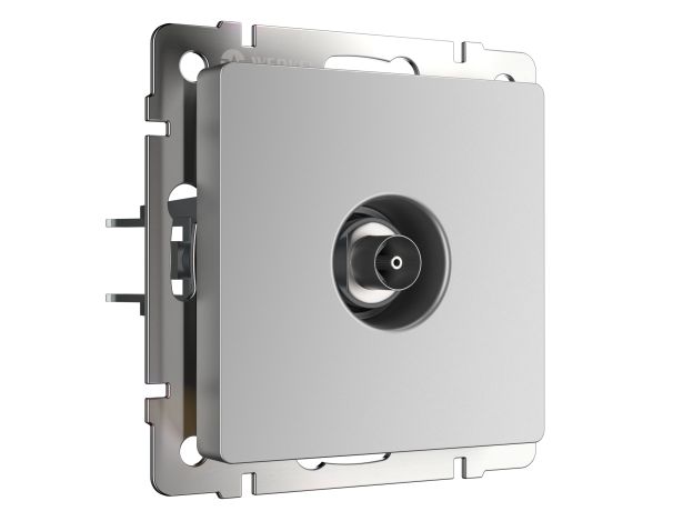 W1183006/ ТВ-розетка оконечная (серебряный) W1183006