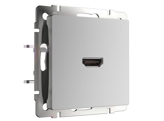 W1186006/ Розетка HDMI (серебряный) W1186006