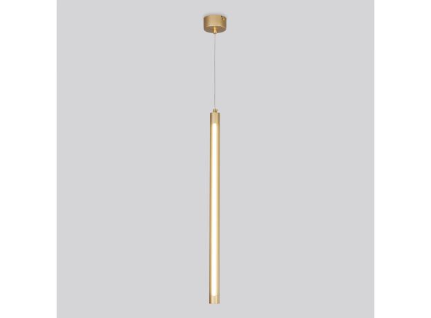 Подвесной светодиодный светильник 50189/1 LED матовое золото