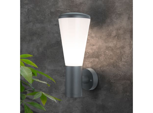 Настенный уличный светильник IP54 серый 1416 TECHNO