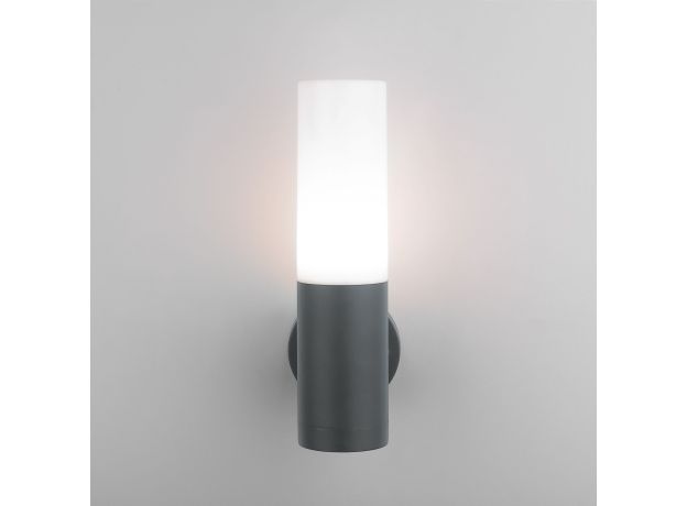 Настенный уличный светильник серый IP54 1418 TECHNO