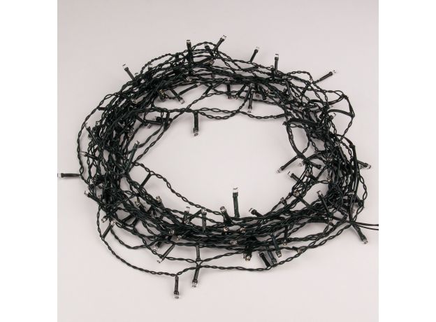 Гирлянда занавес на ель теплый белый 0,45*1,5м IP20 200-003 теплый белый