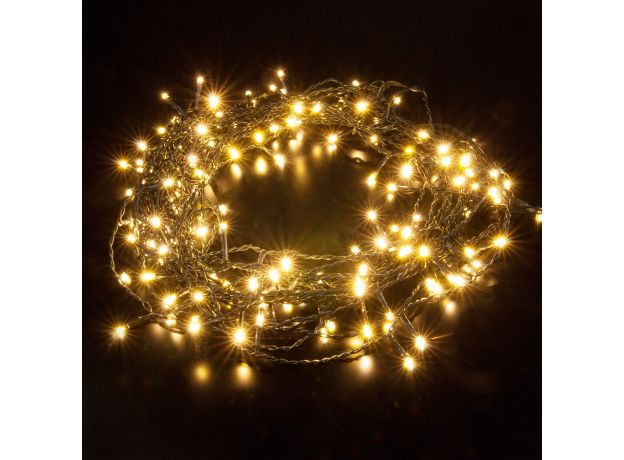 Гирлянда занавес на ель теплый белый 0,45*1,5м IP20 200-003 теплый белый