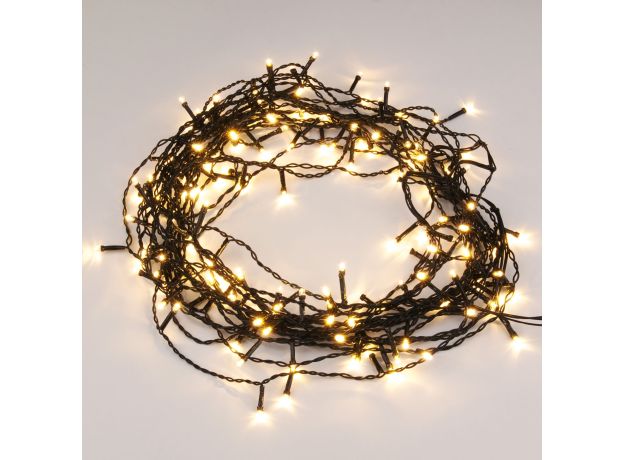 Гирлянда занавес на ель теплый белый 0,45*1,5м IP20 200-003 теплый белый