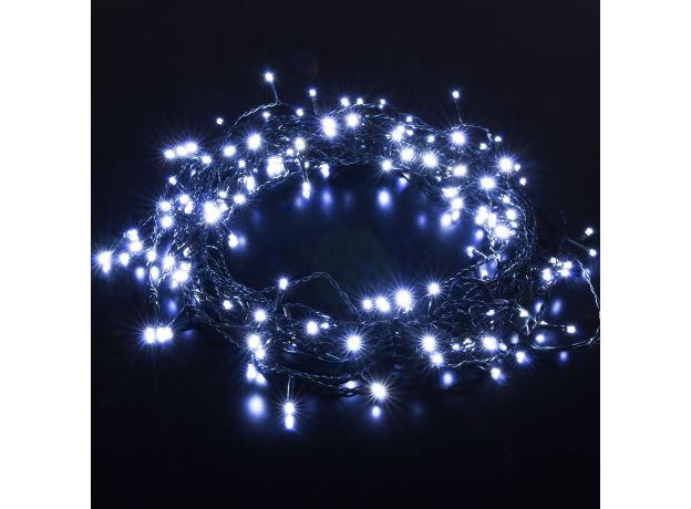 Гирлянда занавес на ель белый 0,45*1,5м IP20 200-003 белый