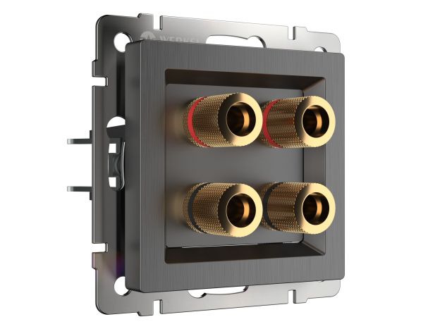 Акустическая розетка (графит рифленый) W1185004