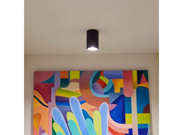 Накладной потолочный светильник GU10 черный DLN112 GU10