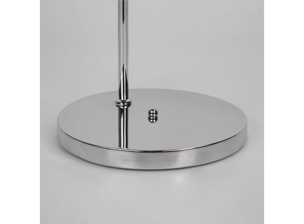 Торшер со стеклянным плафоном 01083/1 хром