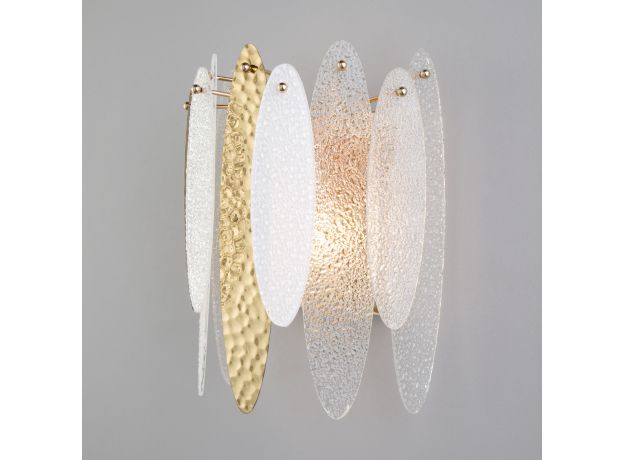 Настенный светильник с фактурным стеклом 326/1