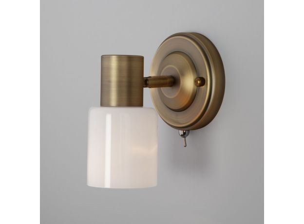 Настенный светильник с поворотным плафоном 20089/1 бронза