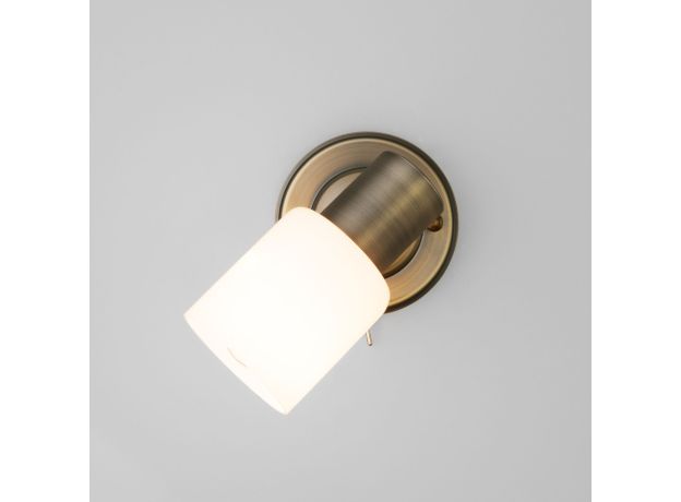 Настенный светильник с поворотным плафоном 20089/1 бронза
