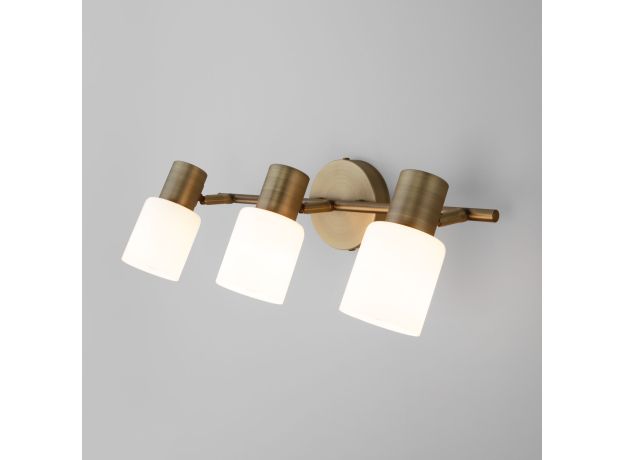 Настенный светильник с поворотными плафонами 20089/3 бронза