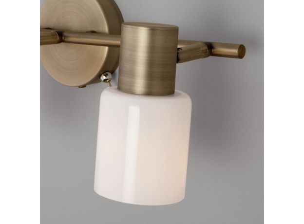 Настенный светильник с поворотными плафонами 20089/3 бронза