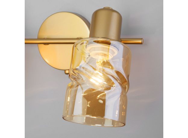 Настенный светильник с выключателем 20120/2 перламутровое золото