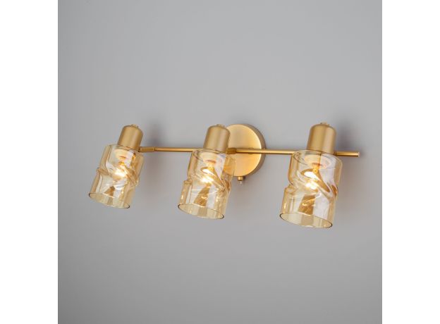 Настенный светильник с выключателем 20120/3 перламутровое золото