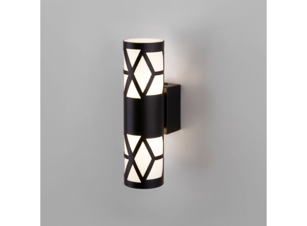 Настенный светодиодный светильник Fanc черный MRL LED 1023