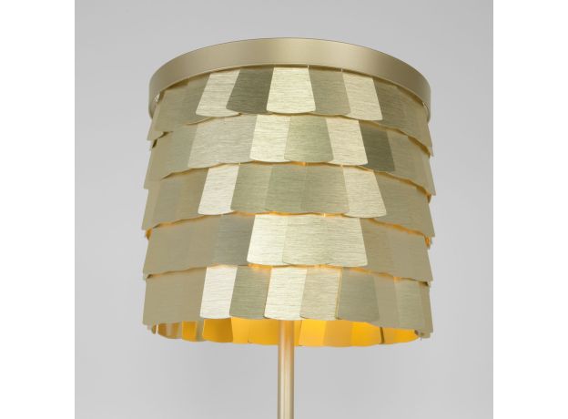 Настольная лампа с металлическим абажуром 01103/4