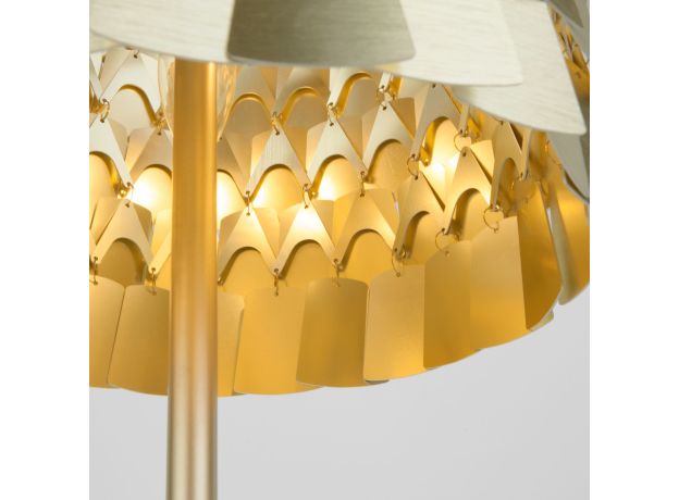 Настольная лампа с металлическим абажуром 01103/4