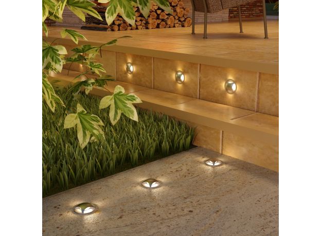 Подсветка для лестниц и дорожек алюминий MRL LED 1106 алюминий