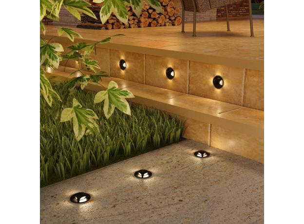 Подсветка для лестниц и дорожек MRL LED 1106 чёрный