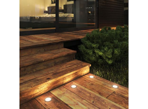 Подсветка для лестниц и дорожек MRL LED 1108 алюминий