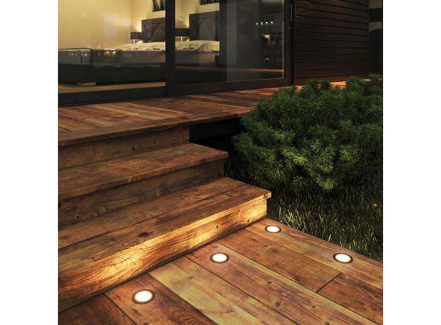 Подсветка для лестниц и дорожек MRL LED 1108 чёрный