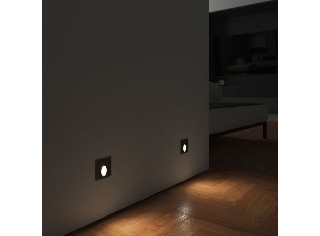 Подсветка для лестниц MRL LED 1102 чёрный