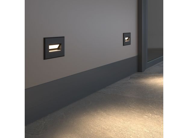Подсветка для лестниц MRL LED 1109 чёрный