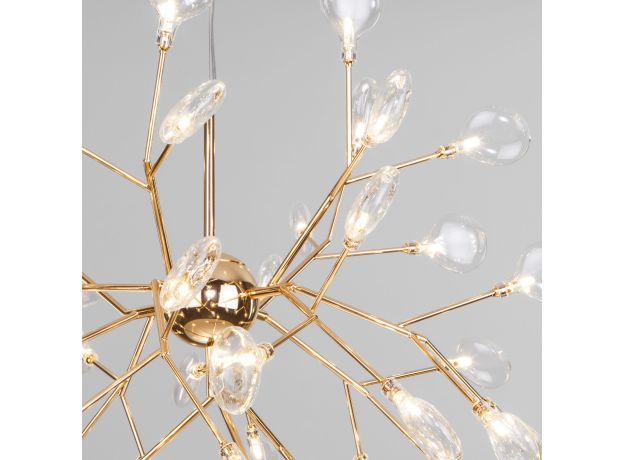 Подвесная люстра со стеклянными плафонами 565