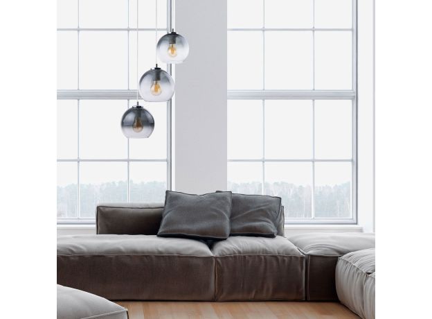 Подвесной светильник со стеклянными плафонами 2795 Santino