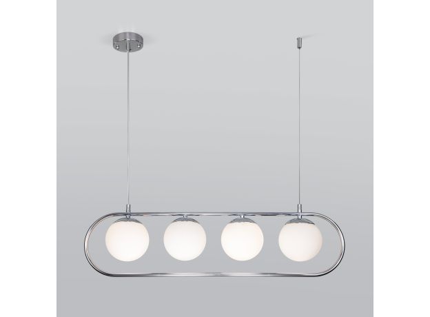 Подвесной светильник со стеклянными плафонами 50089/4 хром