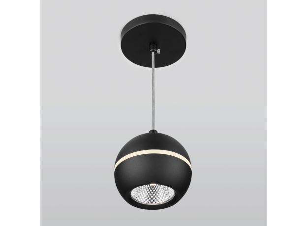 Подвесной светодиодный светильник DLS023 9W 4200K черный