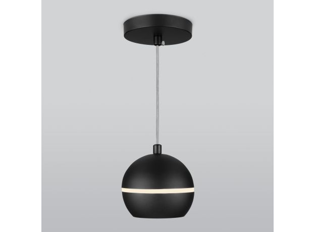 Подвесной светодиодный светильник DLS023 9W 4200K черный