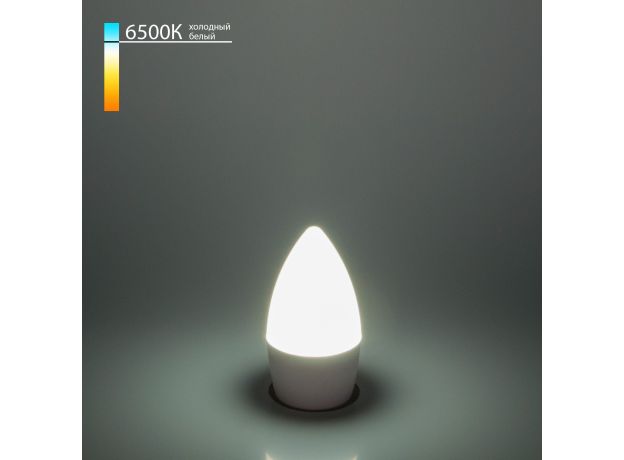 Светодиодная лампа "Свеча" C37 6W 6500K E27 BLE2738