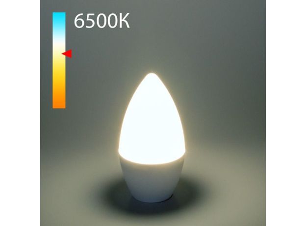 Светодиодная лампа "Свеча" C37 8W 6500K E14 BLE1404