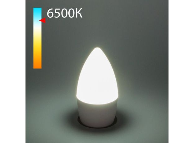 Светодиодная лампа "Свеча" C37 8W 6500K E27 BLE2724
