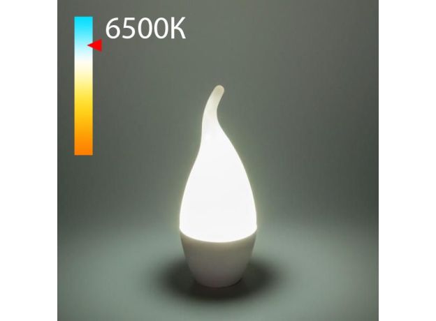 Светодиодная лампа "Свеча на ветру" CA37 8W 6500K E14 BLE1433