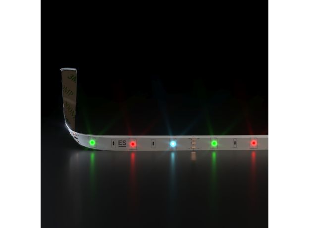 Светодиодная лента Бегущая волна 12 В 7,2 Вт/м 30 Led/м 5050 IP65, RGB, 5 м Лента светодиодная 12V 7,2W 30Led 5050 IP65 бегущая волна, 5м