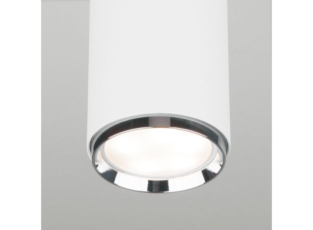 Трековый светильник для однофазного шинопровода Svit GU10 Белый/хром MRL 1013