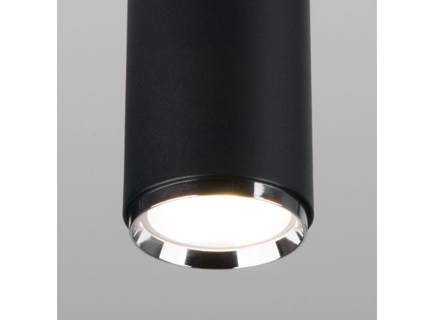 Трековый светильник для однофазного шинопровода Svit GU10 Черный/хром MRL 1013