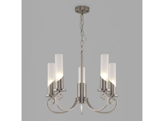 Умная подвесная люстра 60117/5 никель