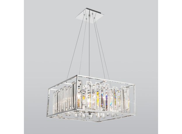 Умная подвесная люстра с хрусталем 312/6 Strotskis Smart