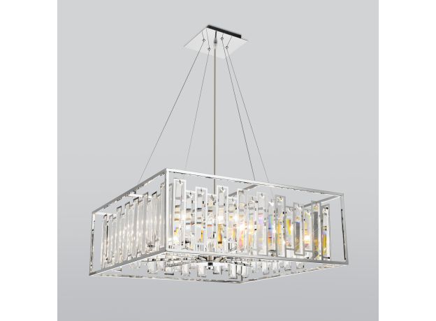 Умная подвесная люстра с хрусталем 312/9 Strotskis Smart