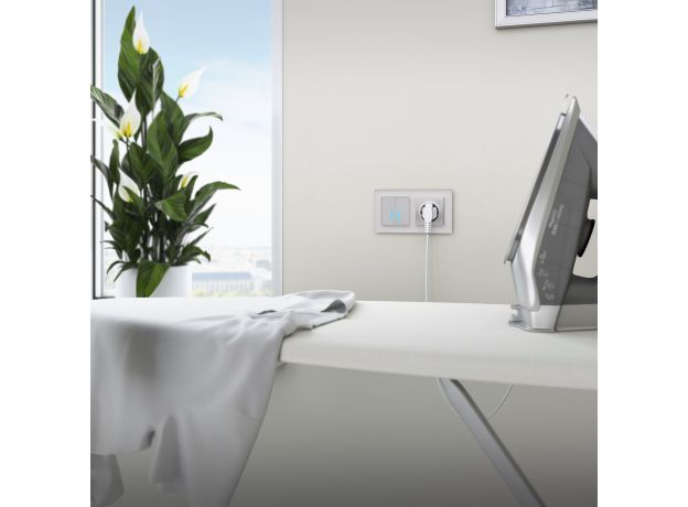 Умный сенсорный выключатель двухклавишный W4520606