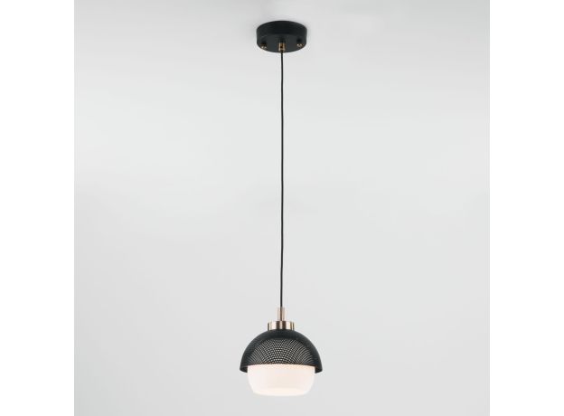 Подвесной светильник 50106/1 античная бронза/черный