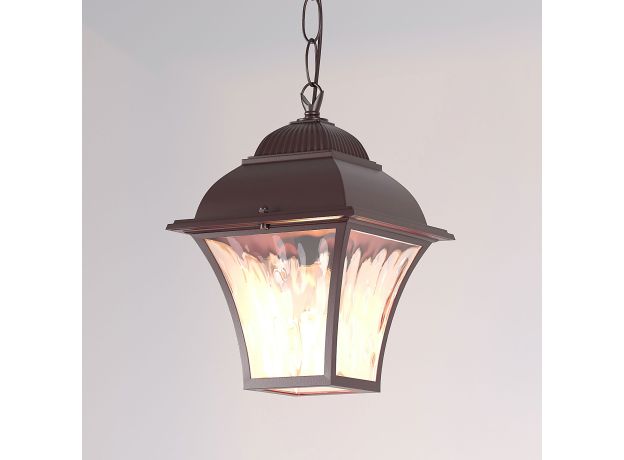 Уличный подвесной светильник Apus H шоколад IP33 GL 1009H