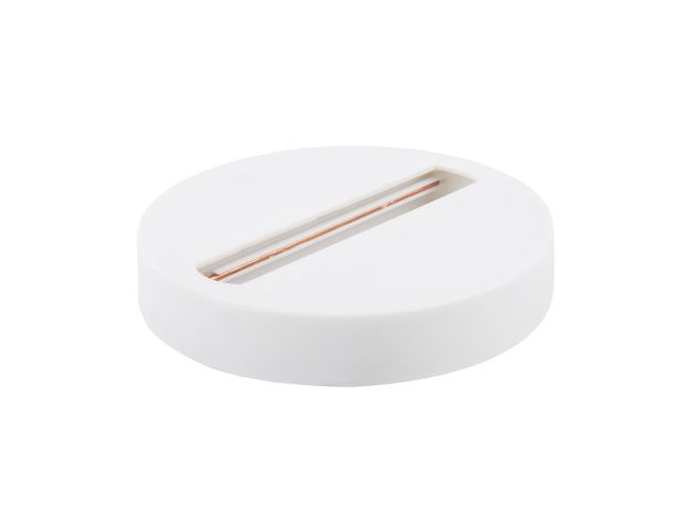 Однофазный шинопровод-адаптер белый TRAF-1-WH