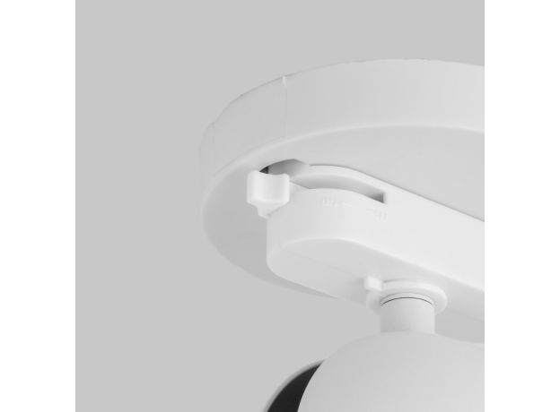 Однофазный шинопровод-адаптер белый TRAF-1-WH